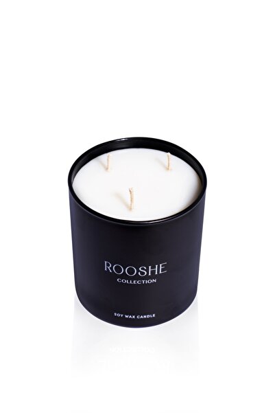 Rooshe Collection Vanilya Kokulu Üç Fitilli Soya Mumu 260 Gr