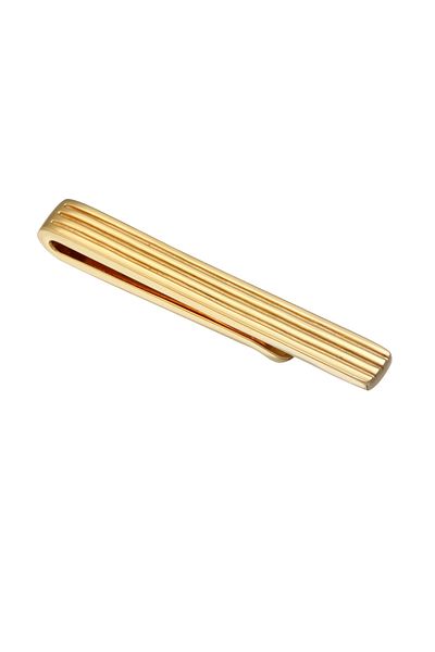 KUZZOI Krawattennadel Krawattennadel Rillen Design 925 Silber