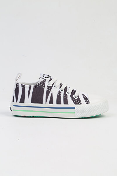 Benetton BN-30663 - 3394 Siyah Beyaz