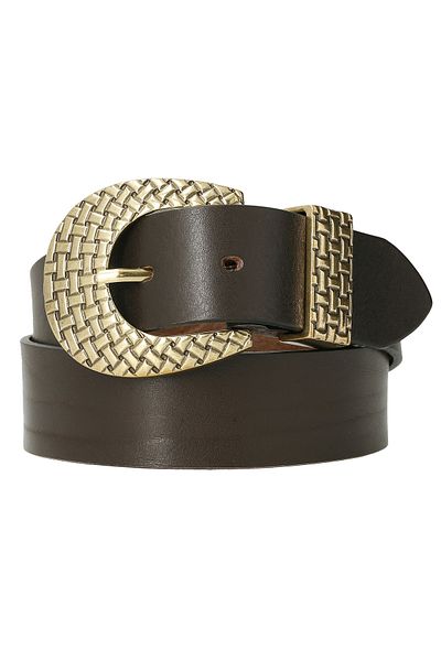 Tamaris Taschen Damen Gürtel Ledergürtel 160046 Kahverengi Braun