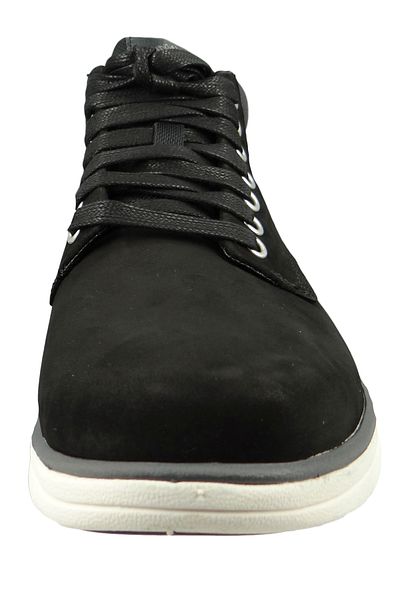 Timberland Herren Schnürschuhe Bradstreet Chukka Boots Black Nubuck Schwarz A146Q