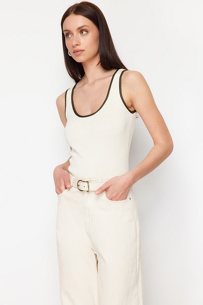 Trendyol Collection Stone Strap Basic Top Knitwear Blouse TWOSS24BZ00254