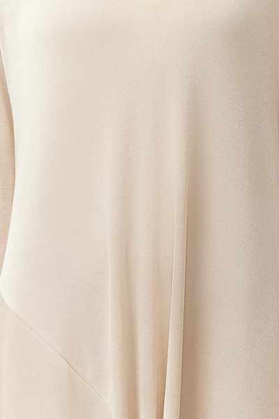 Trendyol Modest Πλεκτό Καφτάνι Oversize Πέτρινο - TCTSS24EB00037