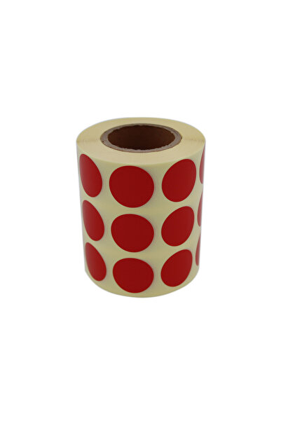 hazır etiketler hazır al hızlı al Renkli Kuşe Rulo Çap Etiketi 25mm X 25mm 25...