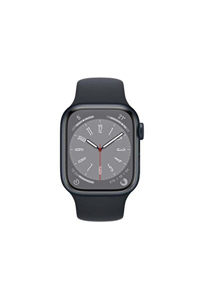 Apple Watch Seri 8 45mm (GPS) Alüminyum Kasa Gece Yarısı - A Kalite - MNP13TU/A
