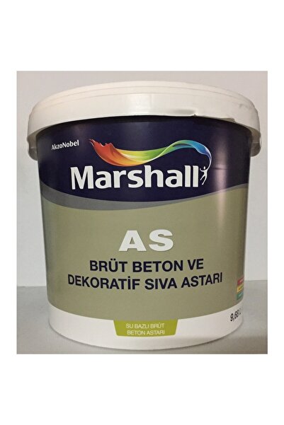 Marshall As Brüt Beton ve Dekoratif Sıva Astarı 15 kg