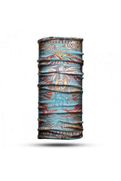 nehir eşarp Animal Patterned Bandana Buff Baf Neck Collar