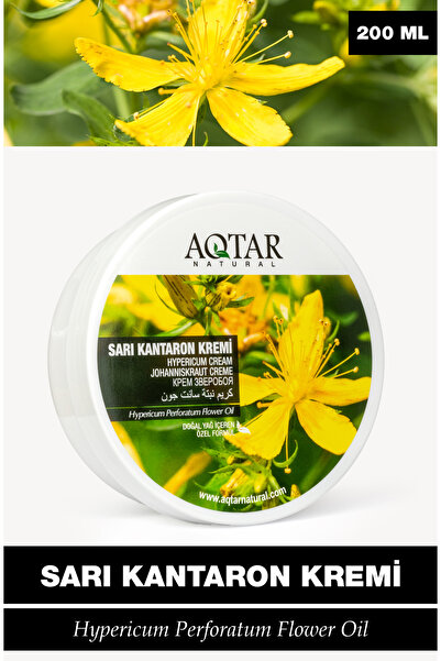 Aqtar كريم نبتة سانت جون - مرمم ومنظم لحاجز البشرة 200 مل