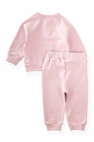 Cigit Reglan Ärmelaufnäher-Set, 1–5 Jahre, Puderrosa