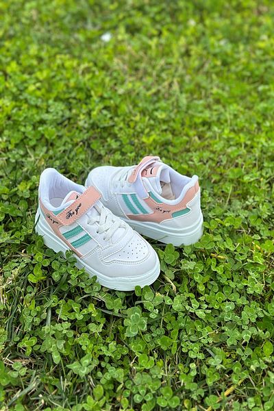 Nstil Unisex Kids Sneakers - Velcro, Lightweight Non-Slip Sole, Comfortable Colorful Sports Shoes 100