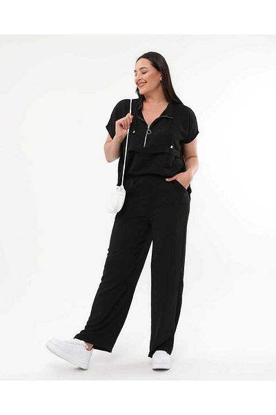 Butik Nilyam Дамски спортен костюм с цип, размер "Pull Size", 24070