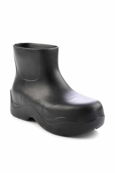 Bambi Siyah Pvc Kadın Bot & Bootie K02819300023