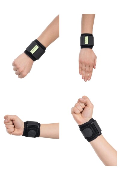 Wingmed Neopren Kumaş Cırt Ayarlı Standart Beden Bileklik W316 Wingmed