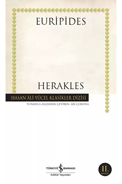 TÜRKİYE İŞ BANKASI KÜLTÜR YAYINLARI Herakles (Euripides)