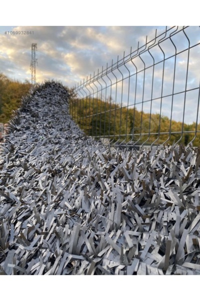 Hat Tel Çit ANTRASİT 80cm  x 8 m çim çit, bahçe çiti, çimli çit