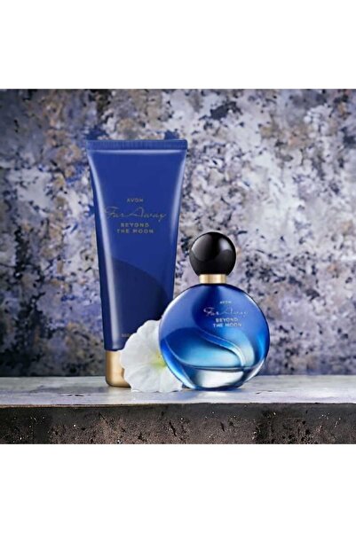 AVON PEMBE KUTULU FAR AWAY BEYOND THE MOON PARFÜM SETİ