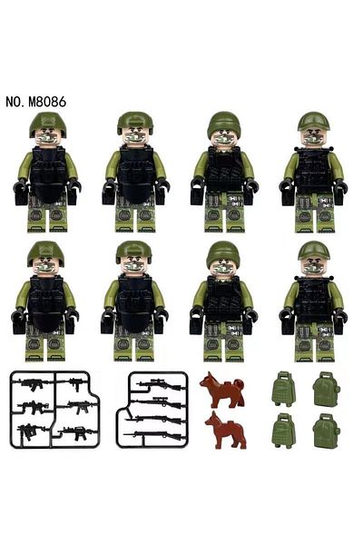 ttoysworld مجموعة مكونة من 8 قطع متوافقة مع Lego
