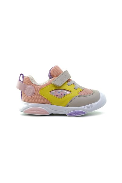 Vicco VICCO PEKIN GIRL ANATOMIC LIGHT SOLE SNEKAER DAILY SPORTS SHOES (19-25) 24Y 346.154 BK PUDR
