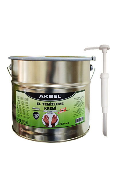 akbel ENDÜSTRİYEL EL TEMİZLEME KREMİ 10 KG (POMPA APARATLI)
