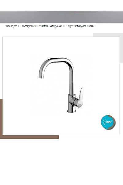 NSK Noxia Chrome Sink Faucet