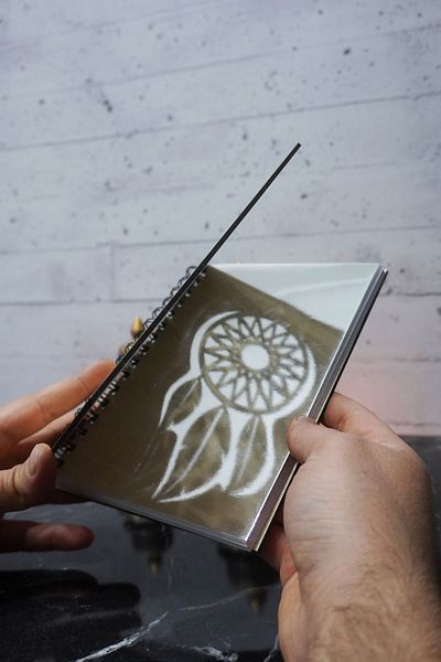 markcat A5 Dream Catcher Ξύλινο κάλυμμα Σημειωματάριο καθημερινής προγραμματισμού - Ατελείωτο Ατζέντα - Σημειωματάριο προγραμματισμού χωρίς ημερομηνία