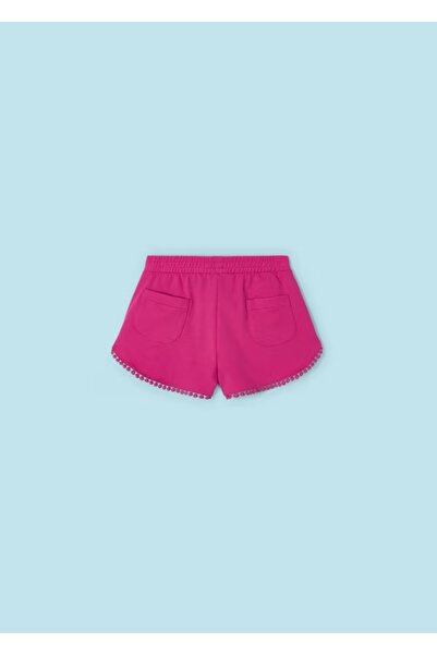 MAYORAL Summer Girl Basic Combed Cotton Shorts