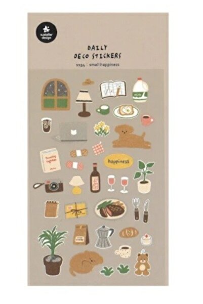 Concord Kore Suatelier Small Happiness Sticker Çıkartma