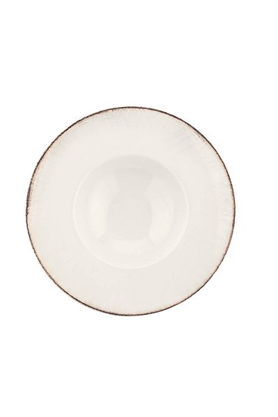 İkram Dünyası Porcelain Retro Banquet Pit Plate 28 cm