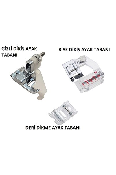 Singer Safety SİNGER BEKO Uyumlu ZETİNA JANOME DİKİŞ MAKİNESİ( BİYE -DERİ-GİZ...