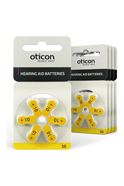 Oticon 10 Numara Işitme Cihaz Pili
