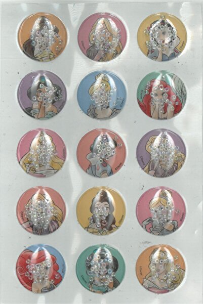 Disney Kore Disney Princess Sticker Çıkartma
