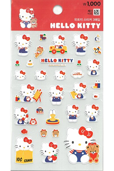 Concord Kore Hello Kitty  Sticker Çıkartma 1
