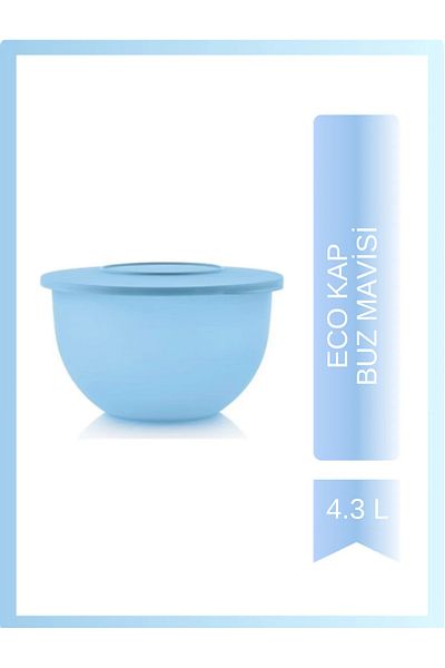 Tupperware Ice Blue Eco Container - 4.3L