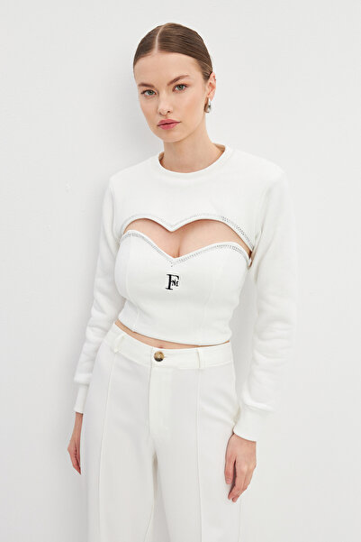 FİONA MARENs shiny maren sweatshirt