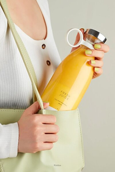 St Morritz 2 Yıl Kablosuz Şarjlı Blender Estetik Görünümlü Kolay Taşınabilir ...