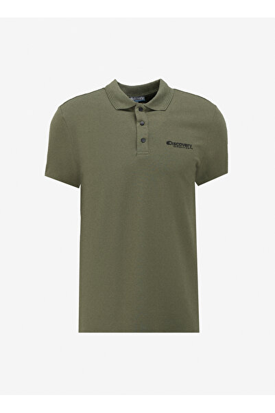 Discovery Expedition Haki Erkek Basic Polo T-Shirt D4SM-TST3283