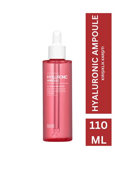 TENZERO 110ml Hyaluronic Acid Ampoule Serum - Revitalizing and Intensive Moisturizing