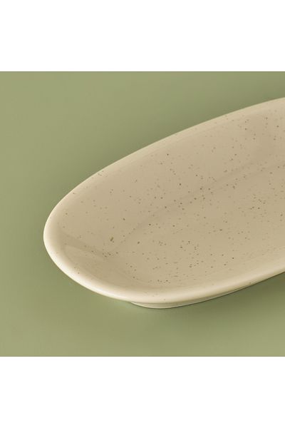 Bella Maison Sand Porcelain Presentation Plate Cream (24 cm)