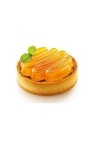 silikomart Комплект Tarte Ø8 см Honoré, 8 микро перфорирани формички + силико...