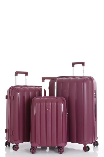 MÇS Üçlü Polipropilen Valiz Seti V305