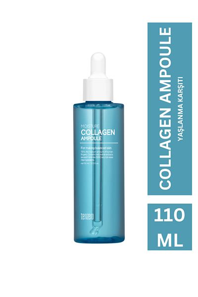 TENZERO 110ml Collagen Ampoule Serum - Anti-Aging, Intensive Moisturizer