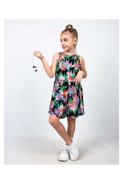 Harika KIDS Girl's Woven Fabric Jumpsuit