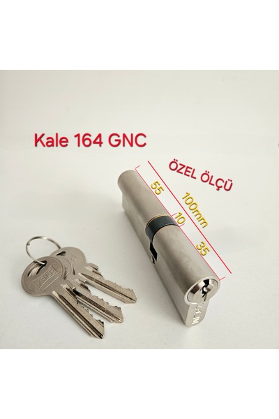 Kale Kilit 164GNC 100mm Silindir Kapı Göbeği Barel (35/10/55) Özel Ölçü