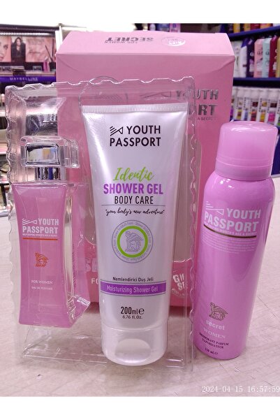 Youth Secret edp Parfüm Seti 3'lü  8698742824400x