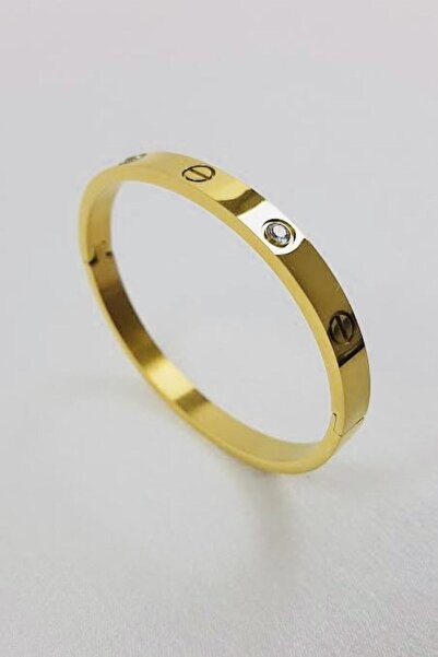 Lal Model Taşlı Kalın Bileklik - B Kalite