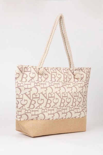 DeFacto Women's Straw Beach Bag B9066Axns