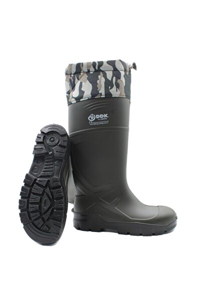 DDK Haki Troya Ultragrıp O4 (KORUMASIZ) Uzun Boğazlı Çizme -30 Derece