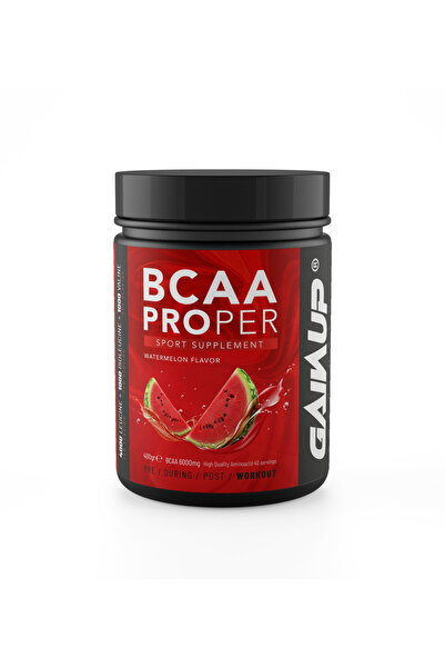 Gainup Bcaa Proper - بطيخ 400 جرام، 4:1:1 ديليتوت