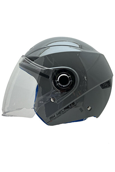 Genel Markalar Sports Of-851 Yarım Açık Yazlık Kask Parlak Nardo Gri