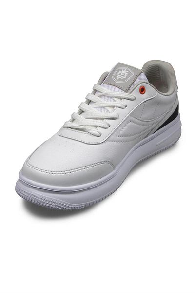 M.P. Mp Men's White-orange